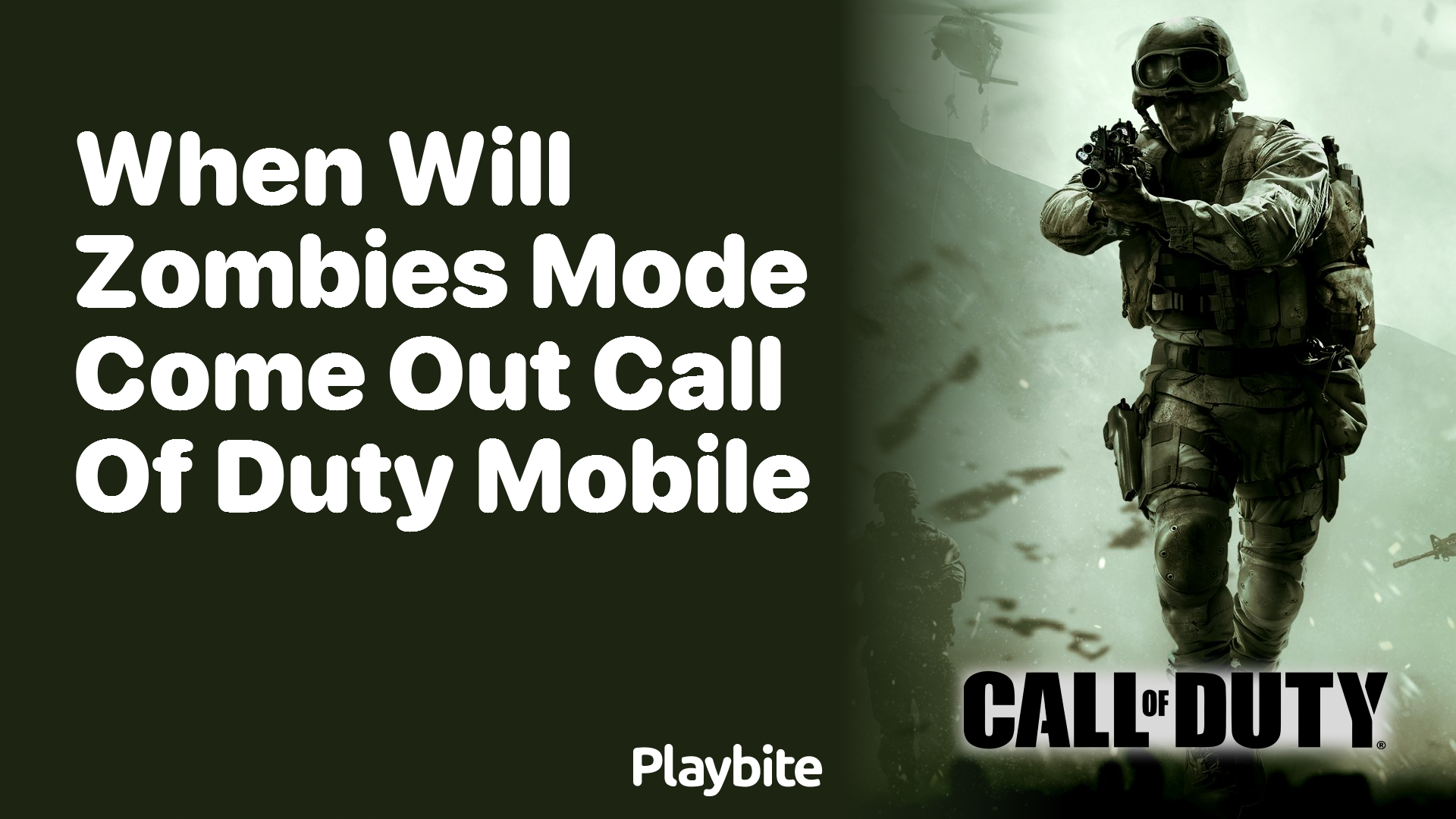 When Will Zombies Mode Come Out in Call of Duty Mobile?