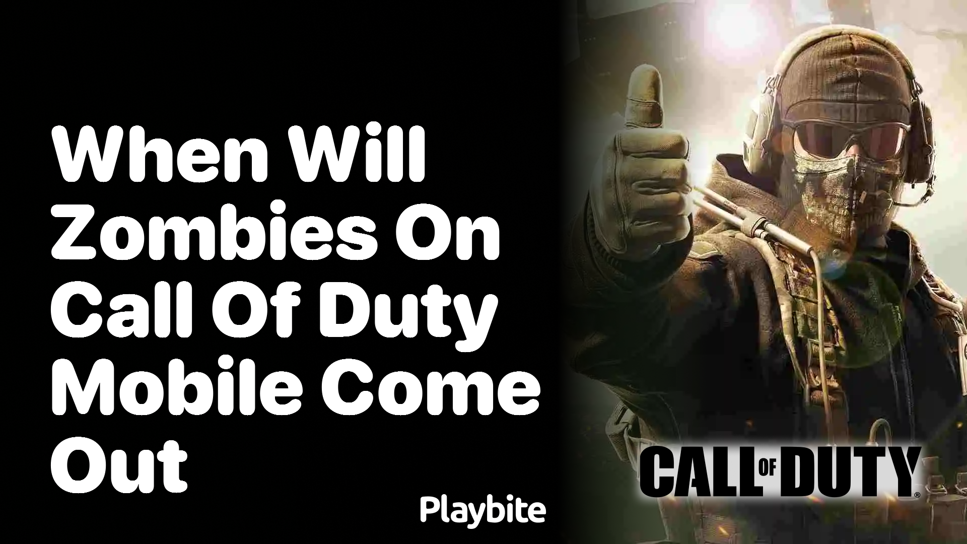 When Will Zombies on Call of Duty Mobile Come Out?