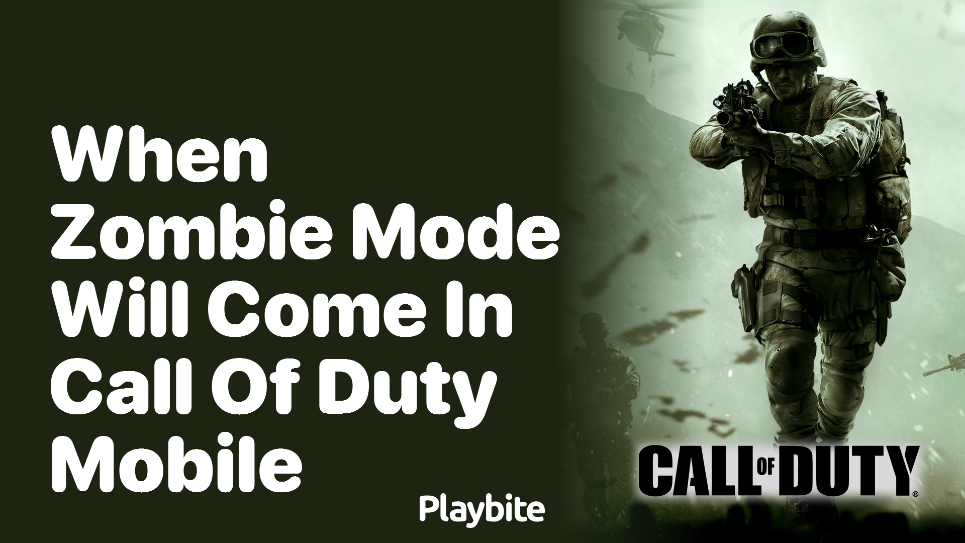 When Will Zombie Mode Come in Call of Duty Mobile?