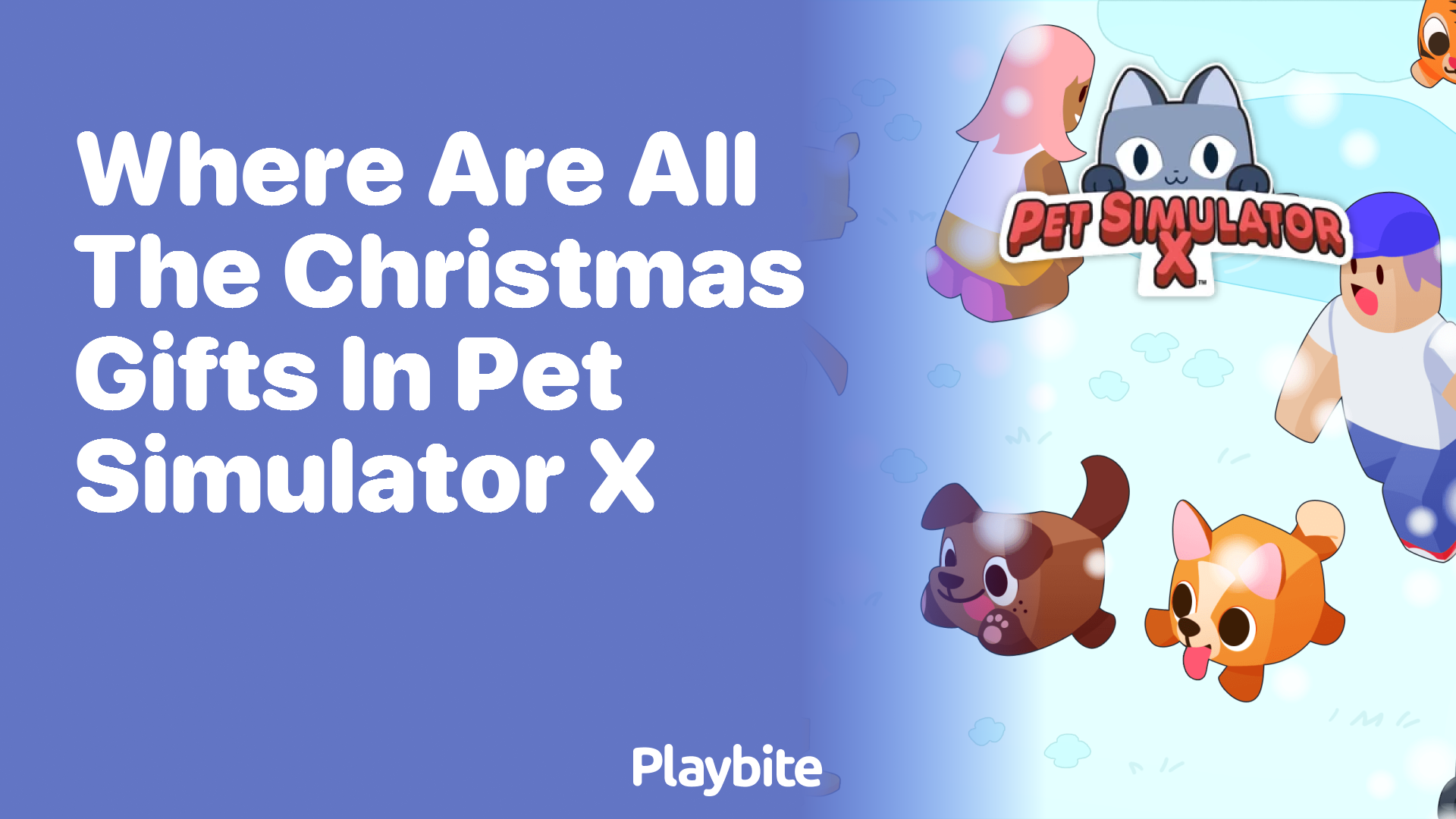 Finding All the Christmas Gifts in Pet Simulator X