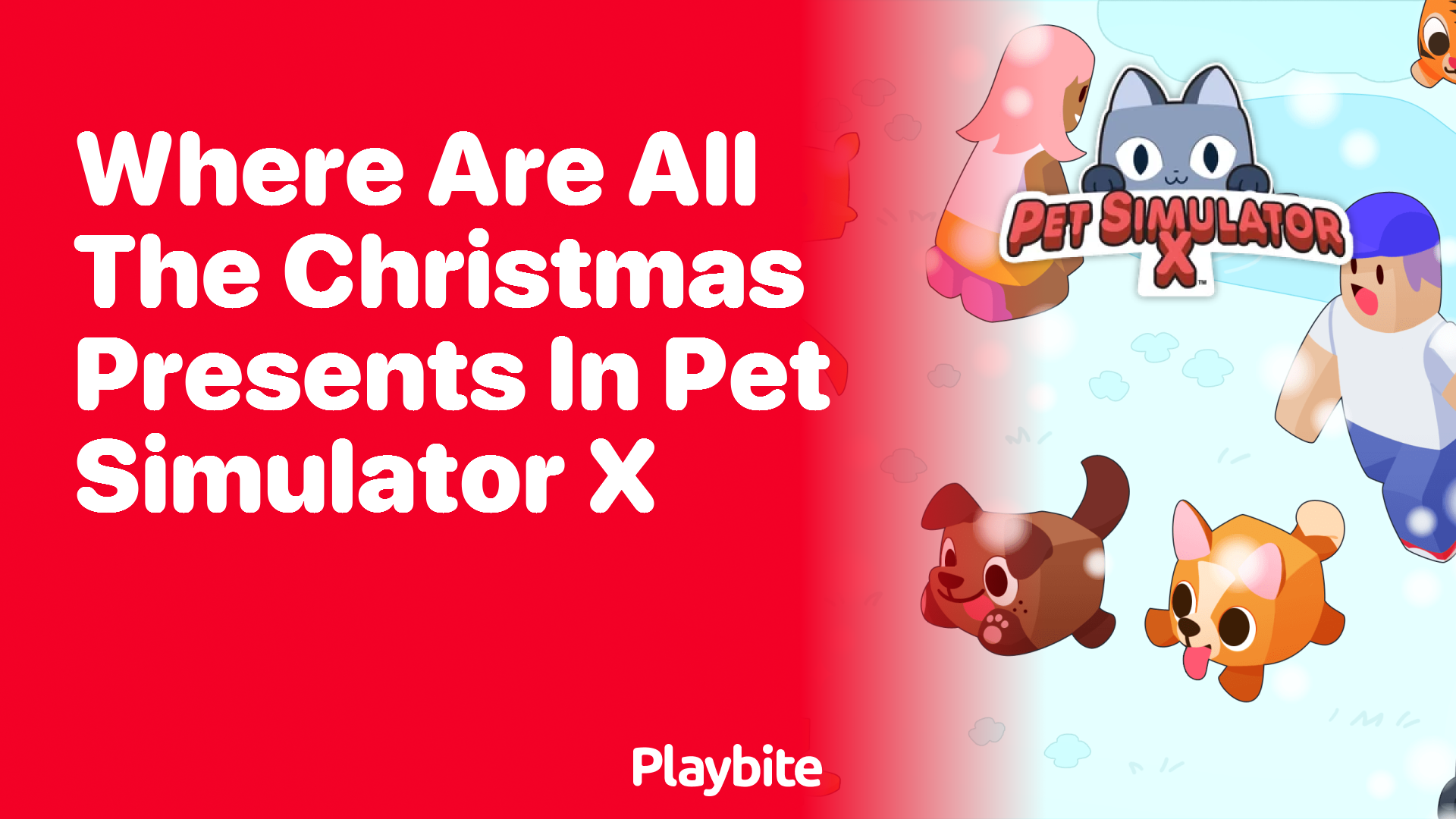 Finding All the Christmas Presents in Pet Simulator X