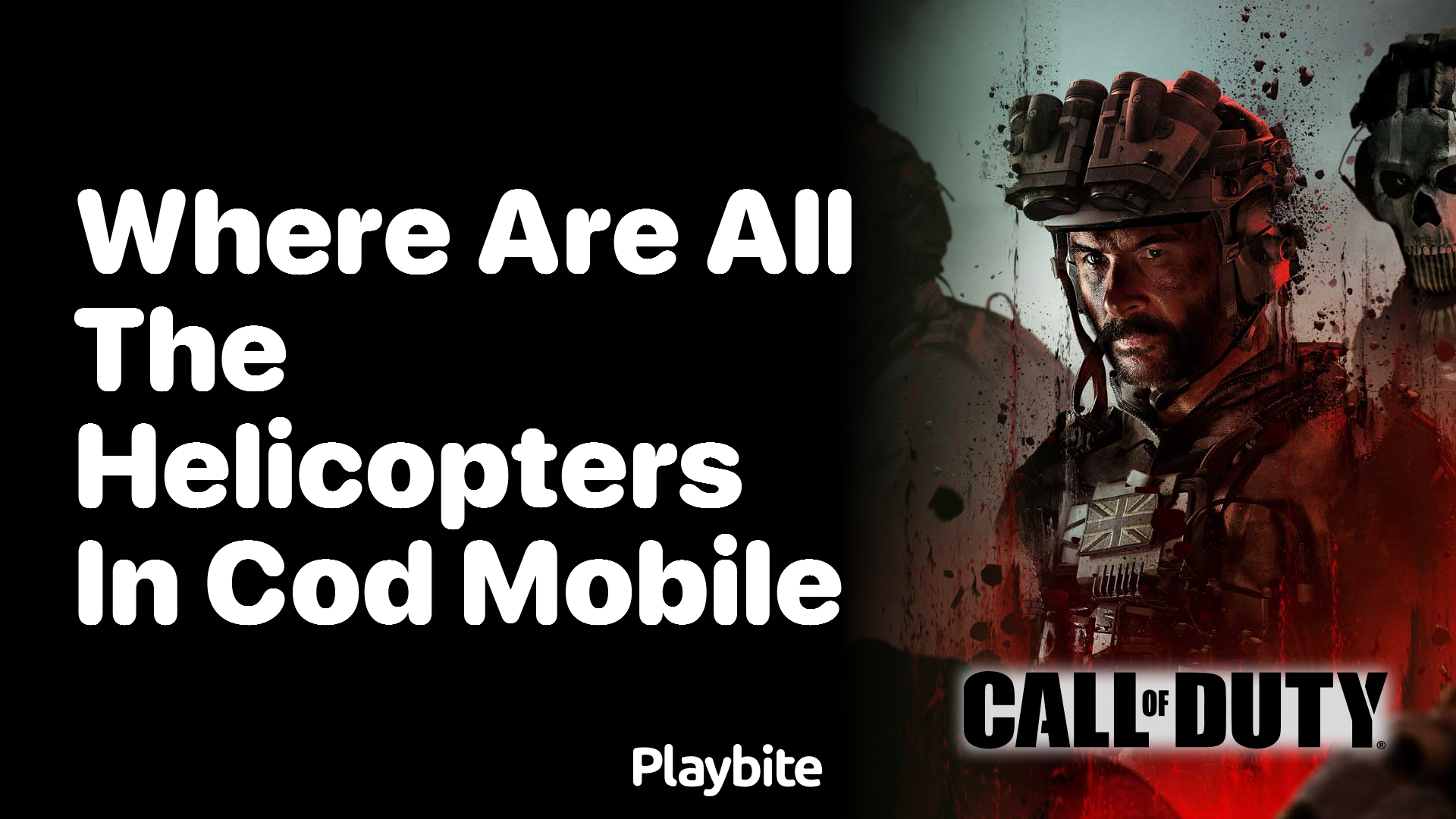 Where Are All the Helicopters in COD Mobile?