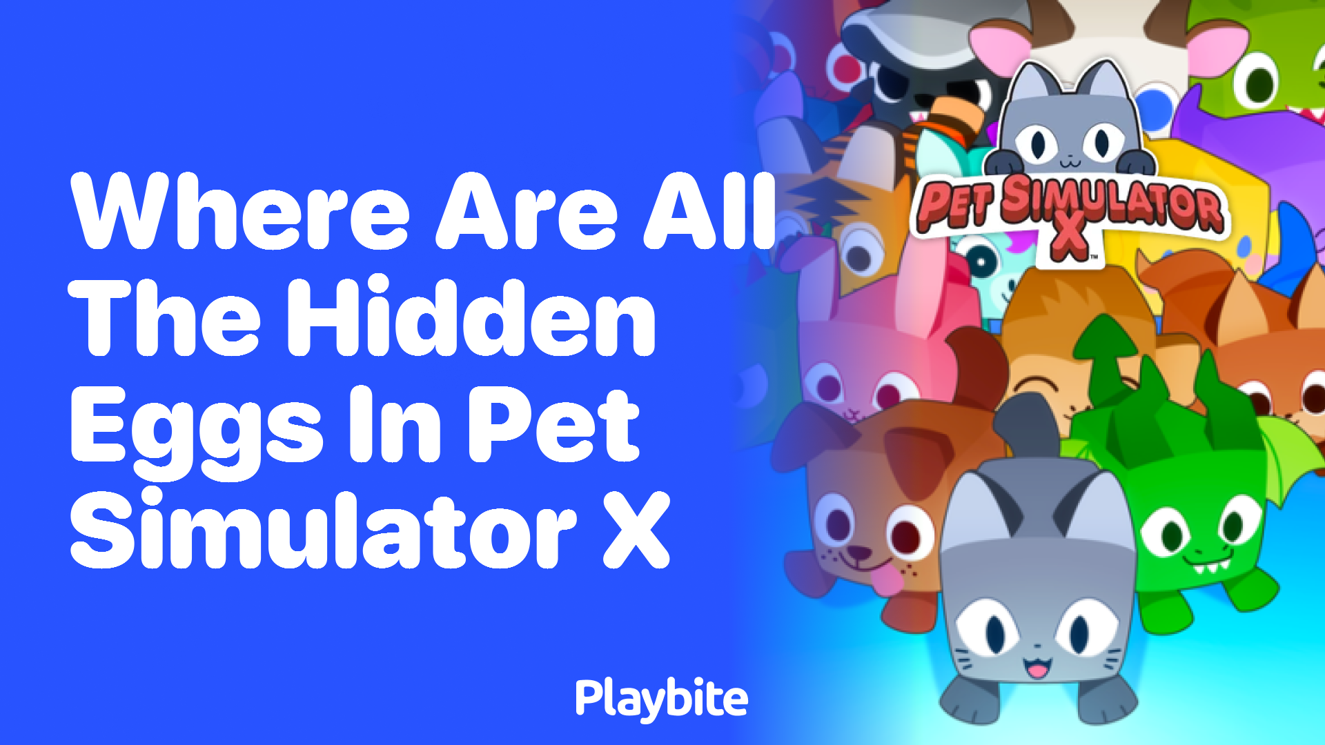 Discovering All the Hidden Eggs in Pet Simulator X