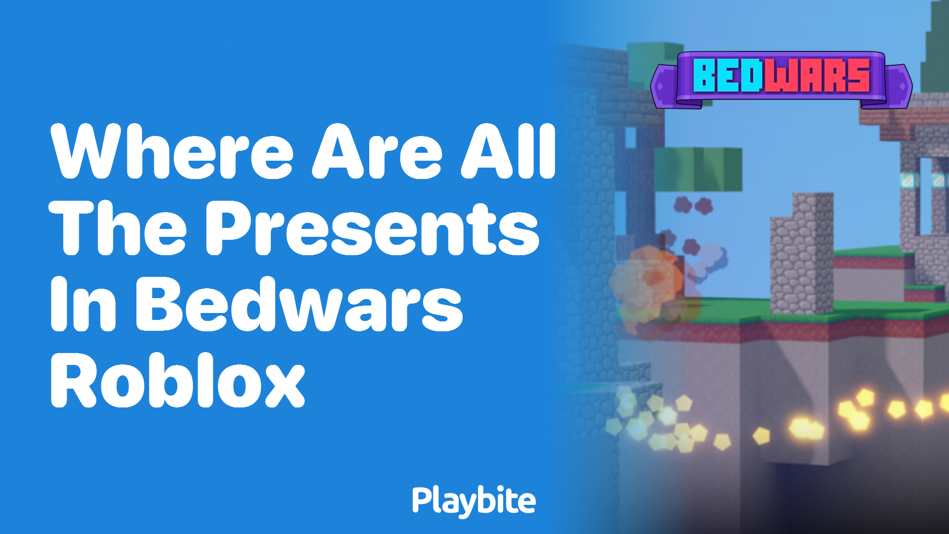 Where are all the presents in Bedwars Roblox?