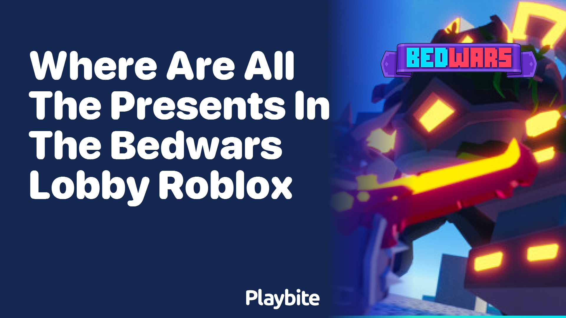 Where Are All the Presents in the Bedwars Lobby on Roblox?