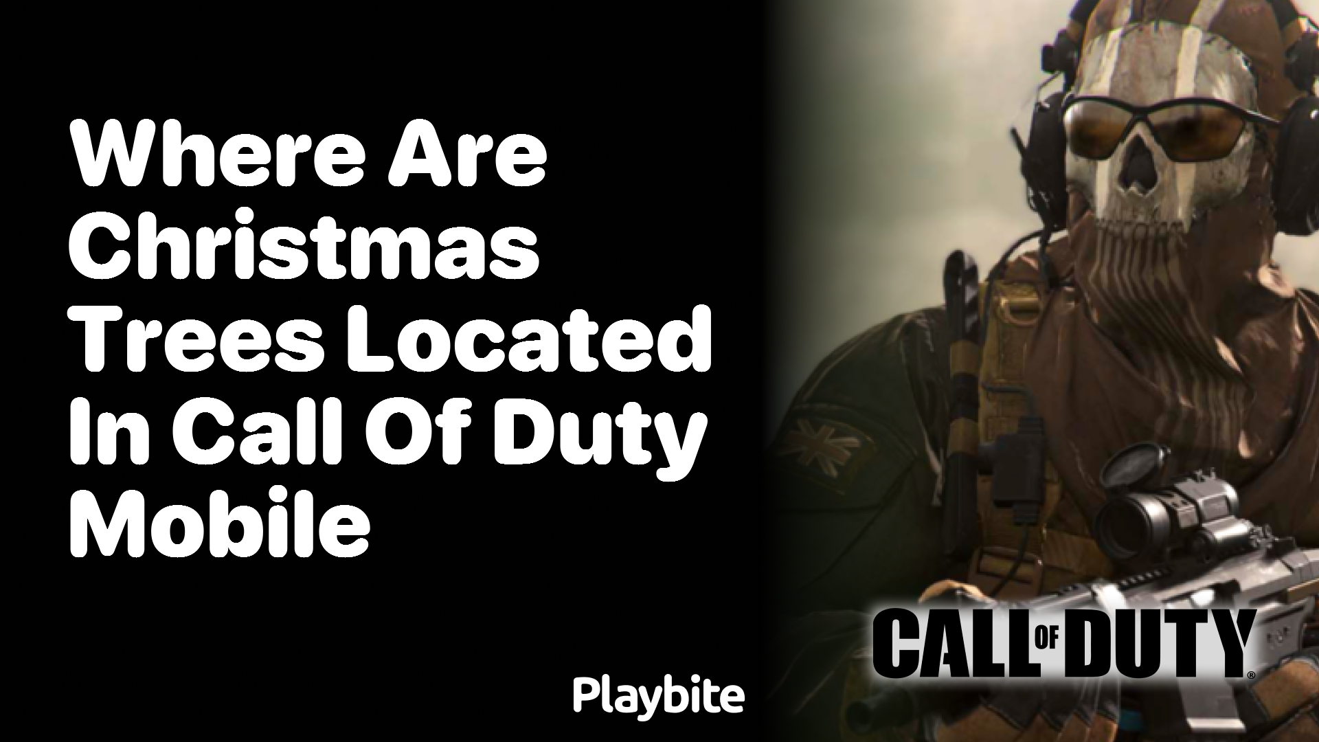 Where Are Christmas Trees Located in Call of Duty Mobile?