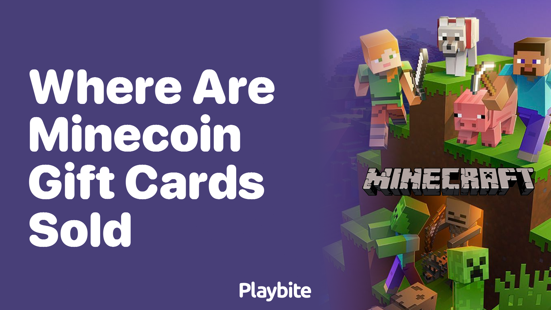 Where Are Minecoin Gift Cards Sold?