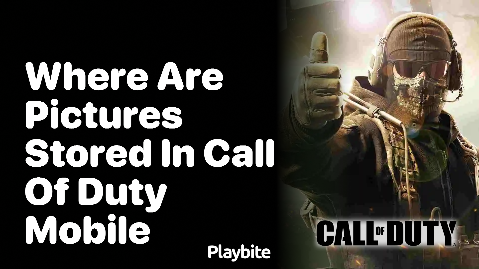 Where Are Pictures Stored in Call of Duty Mobile?