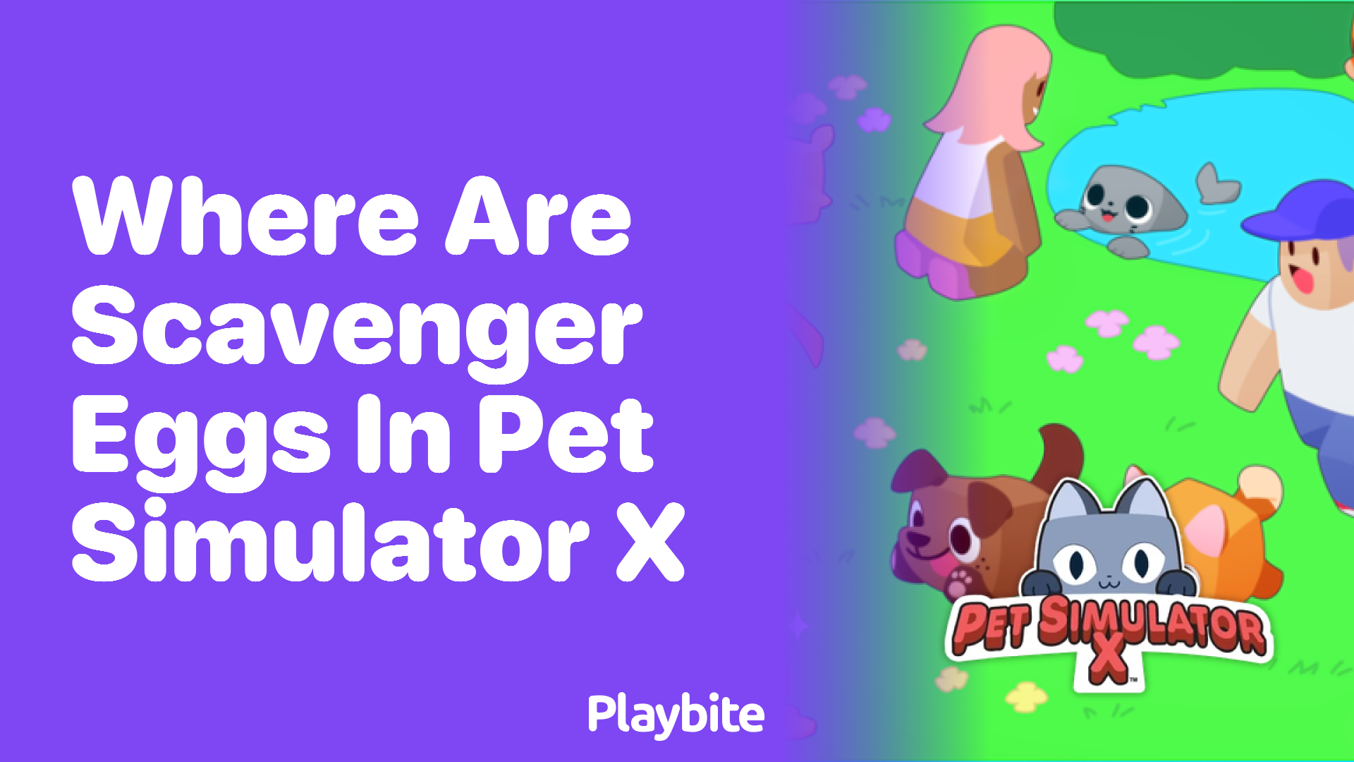 Discover Where Scavenger Eggs Are in Pet Simulator X