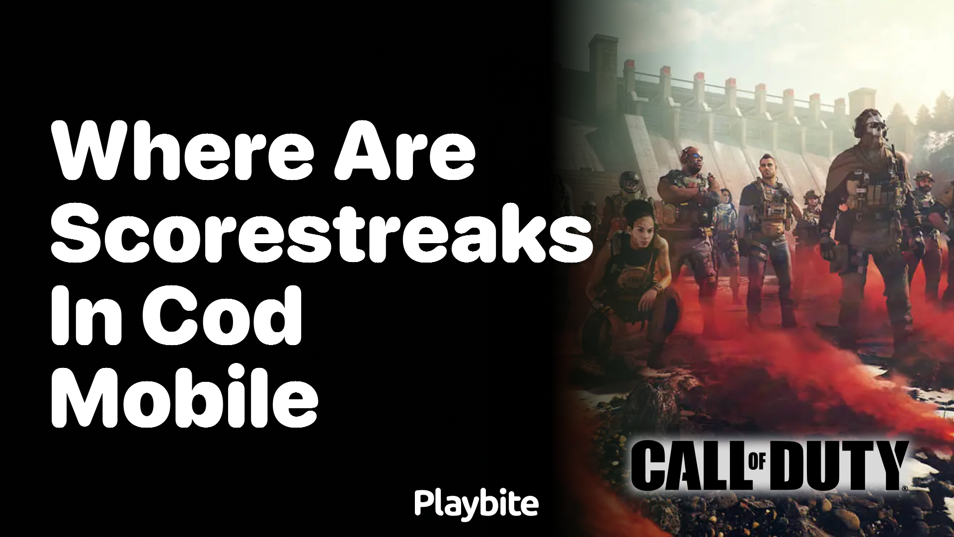 Where Are Scorestreaks in COD Mobile?