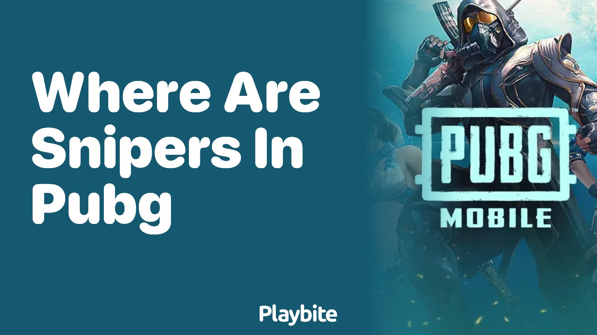 Where Are Snipers in PUBG Mobile?