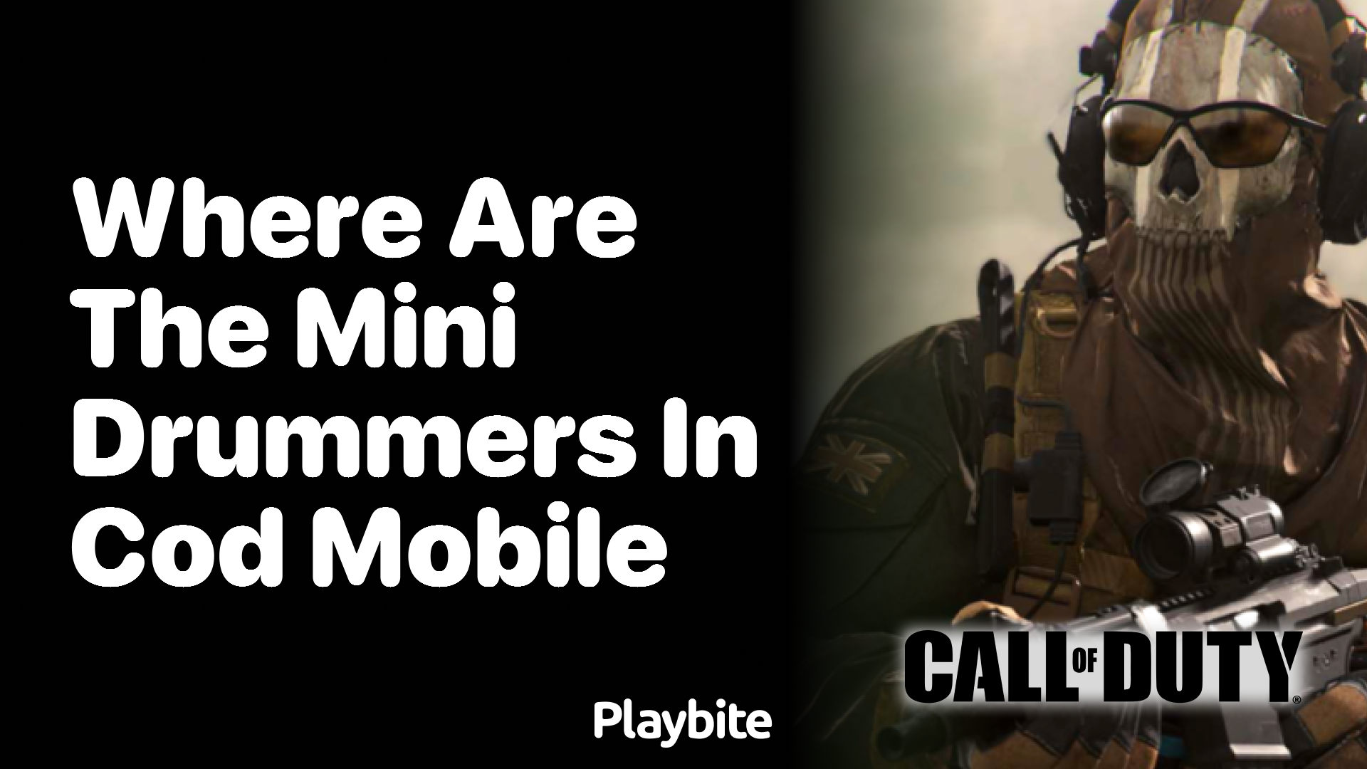 Where Are the Mini Drummers in COD Mobile?