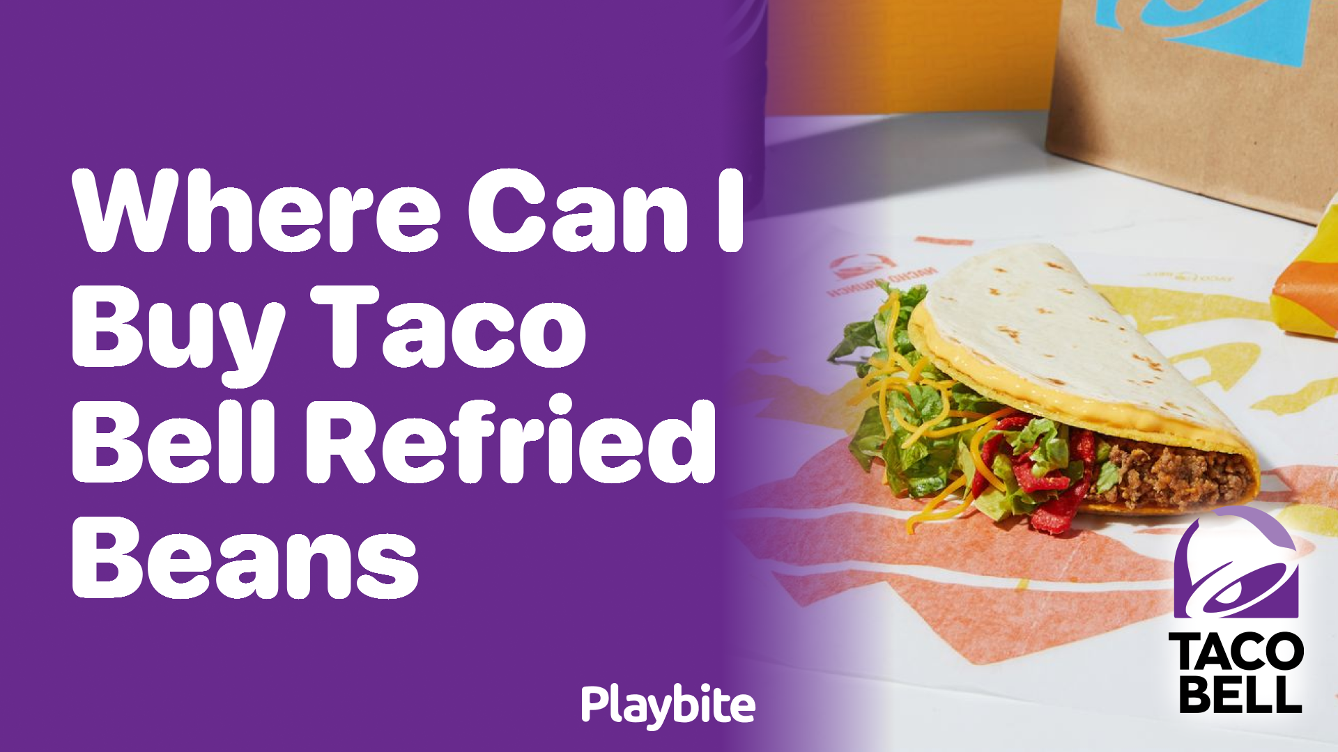 Where Can I Buy Taco Bell Refried Beans?