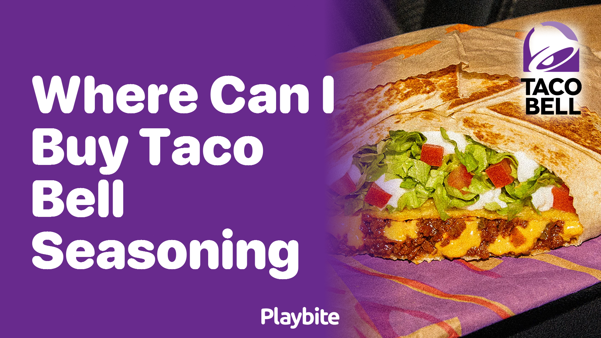 Where Can I Buy Taco Bell Seasoning?