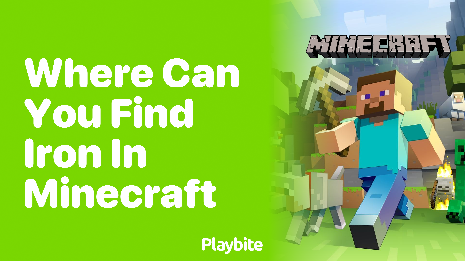 Where Can You Find Iron in Minecraft?