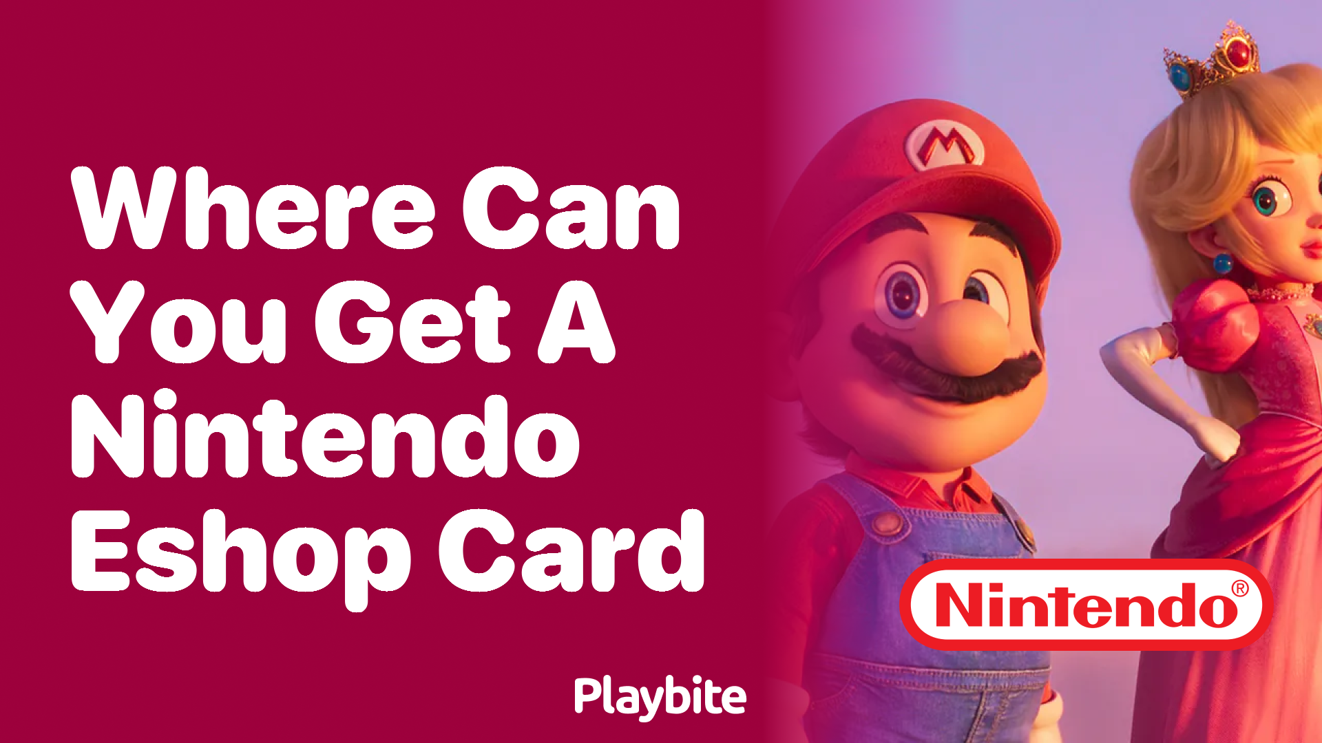 Where Can You Get a Nintendo eShop Card?