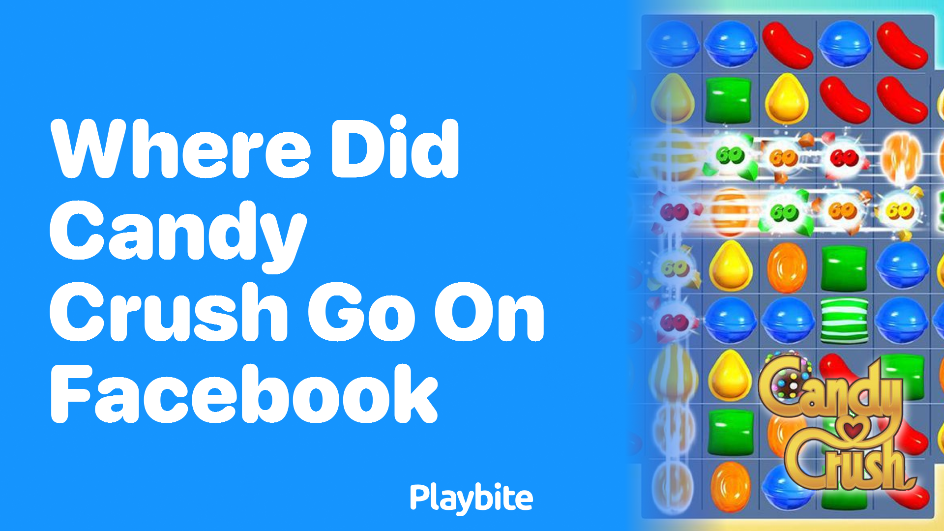 Where Did Candy Crush Go On Facebook?