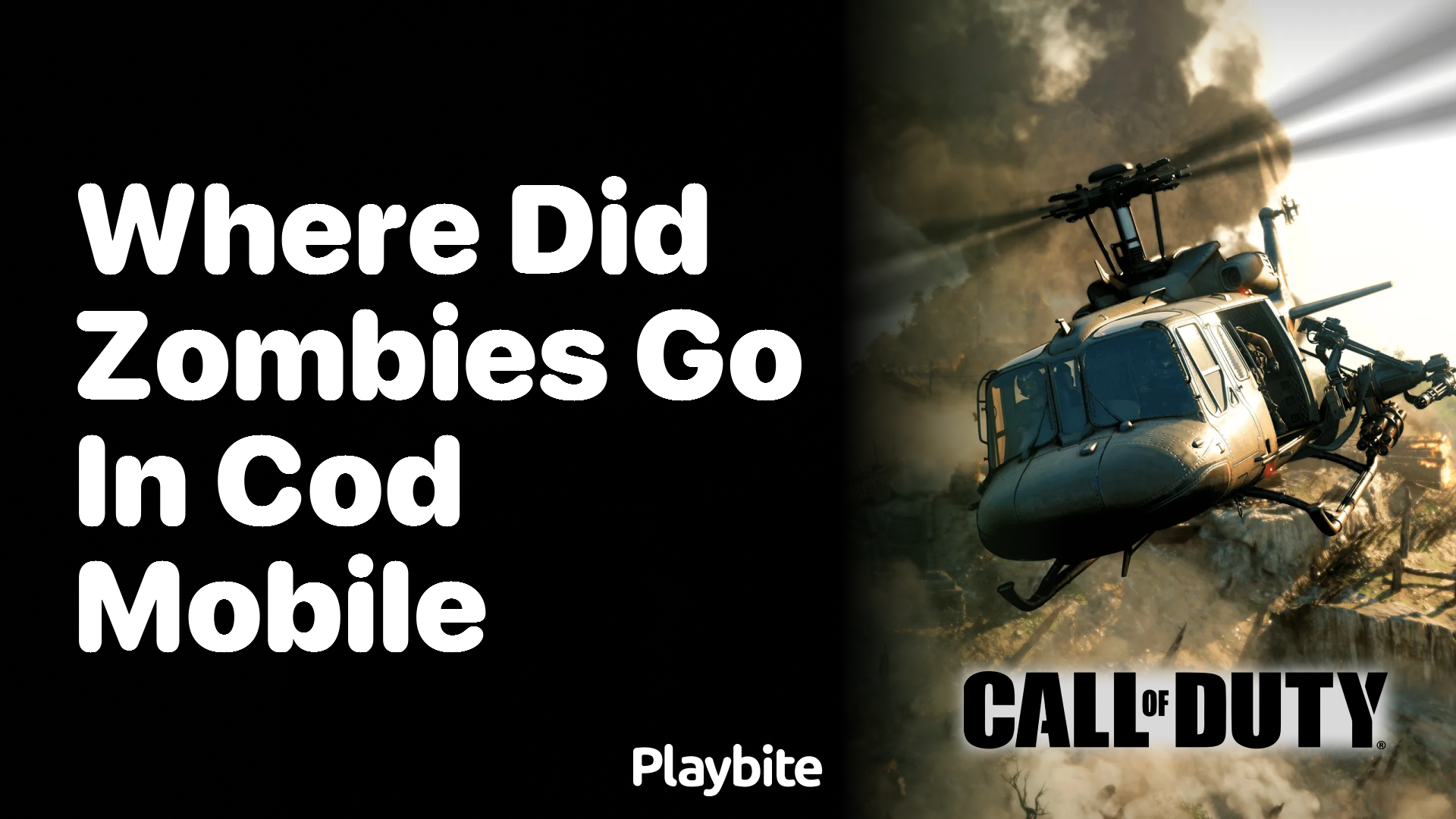 Where Did Zombies Go in COD Mobile?