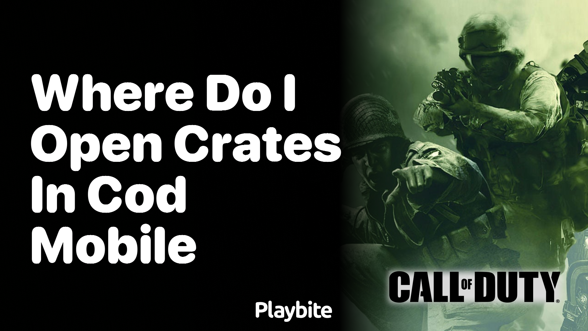 Where Do I Open Crates in COD Mobile?