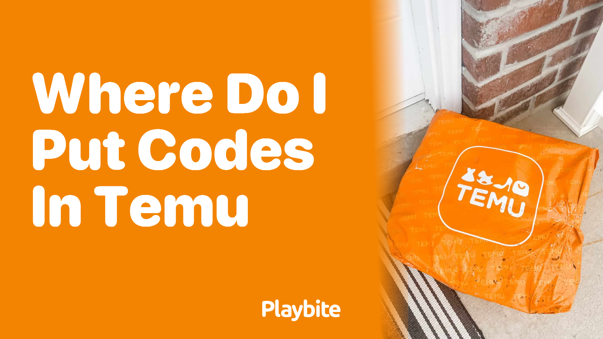 Where Do I Put Codes in Temu? Your Quick Guide!