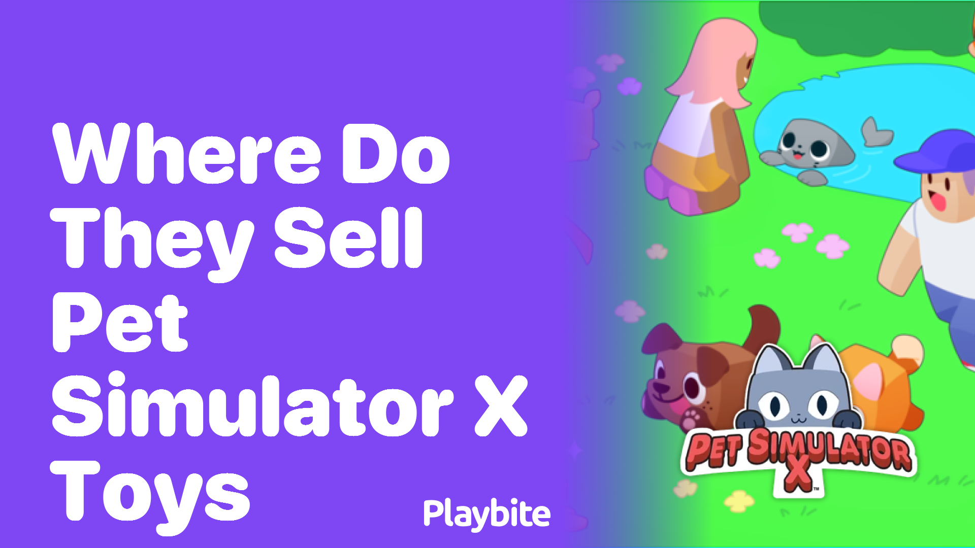 Where do they sell Pet Simulator X toys?