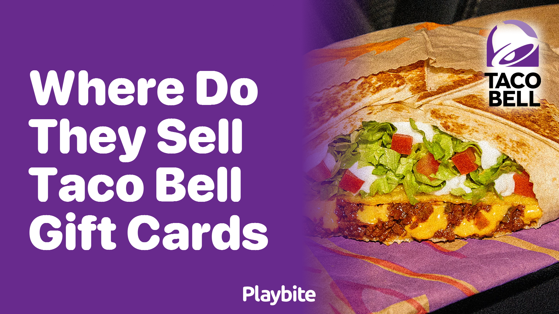 Where Do They Sell Taco Bell Gift Cards?