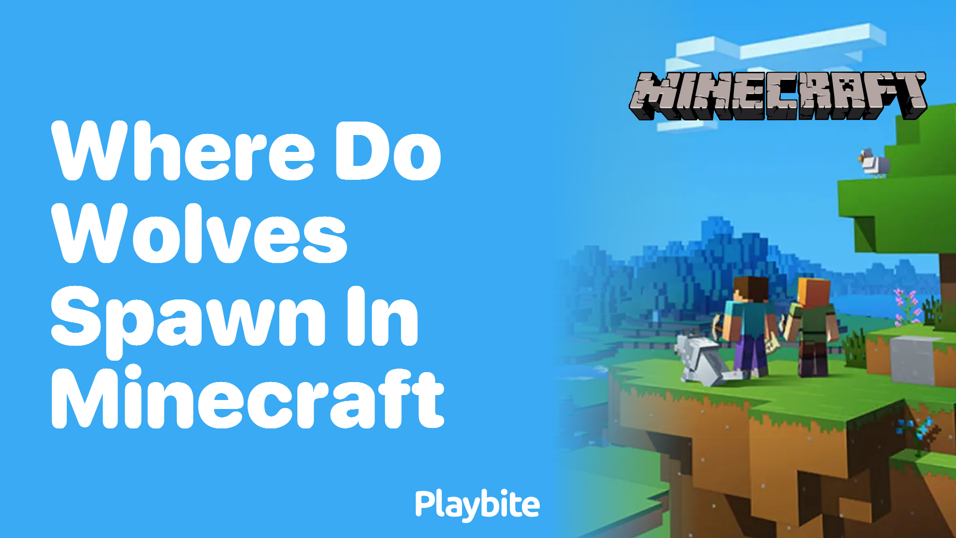 Where Do Wolves Spawn in Minecraft?