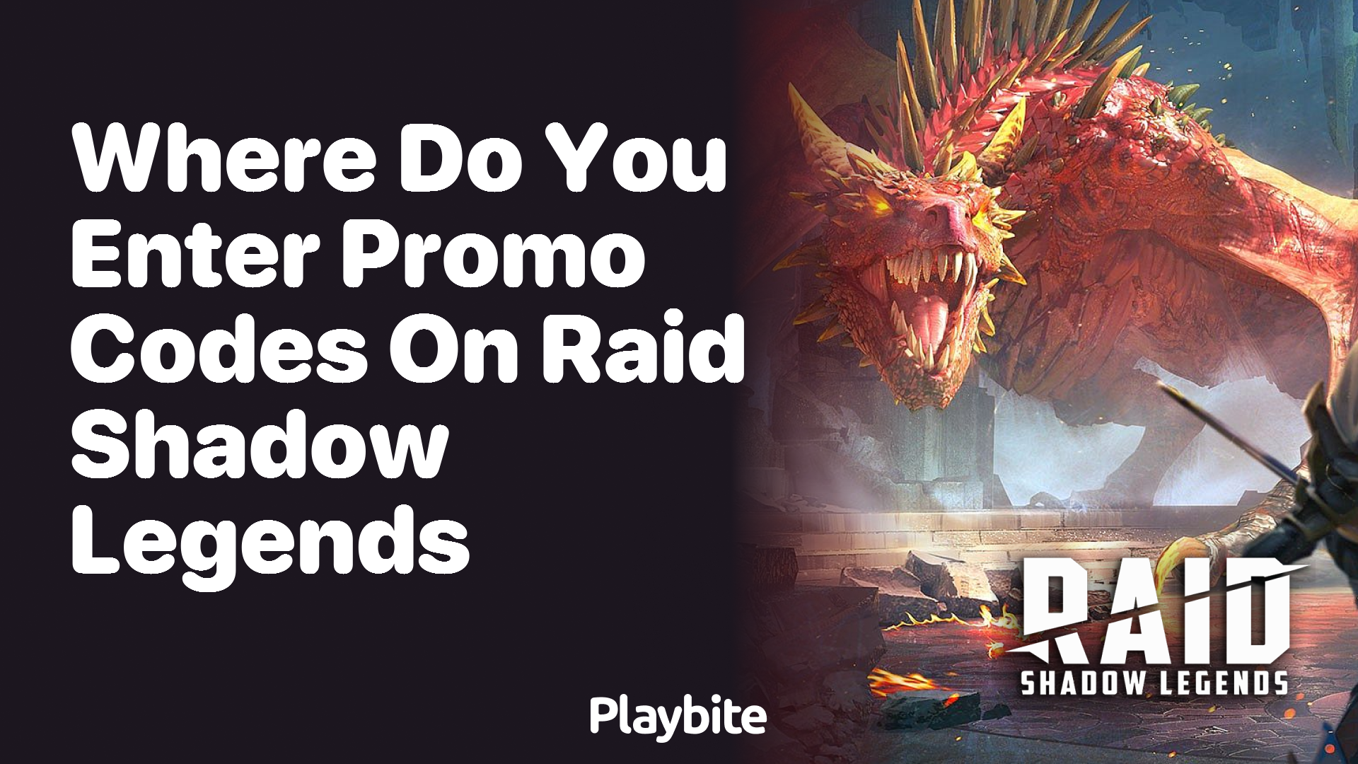 Where Do You Enter Promo Codes on Raid Shadow Legends?