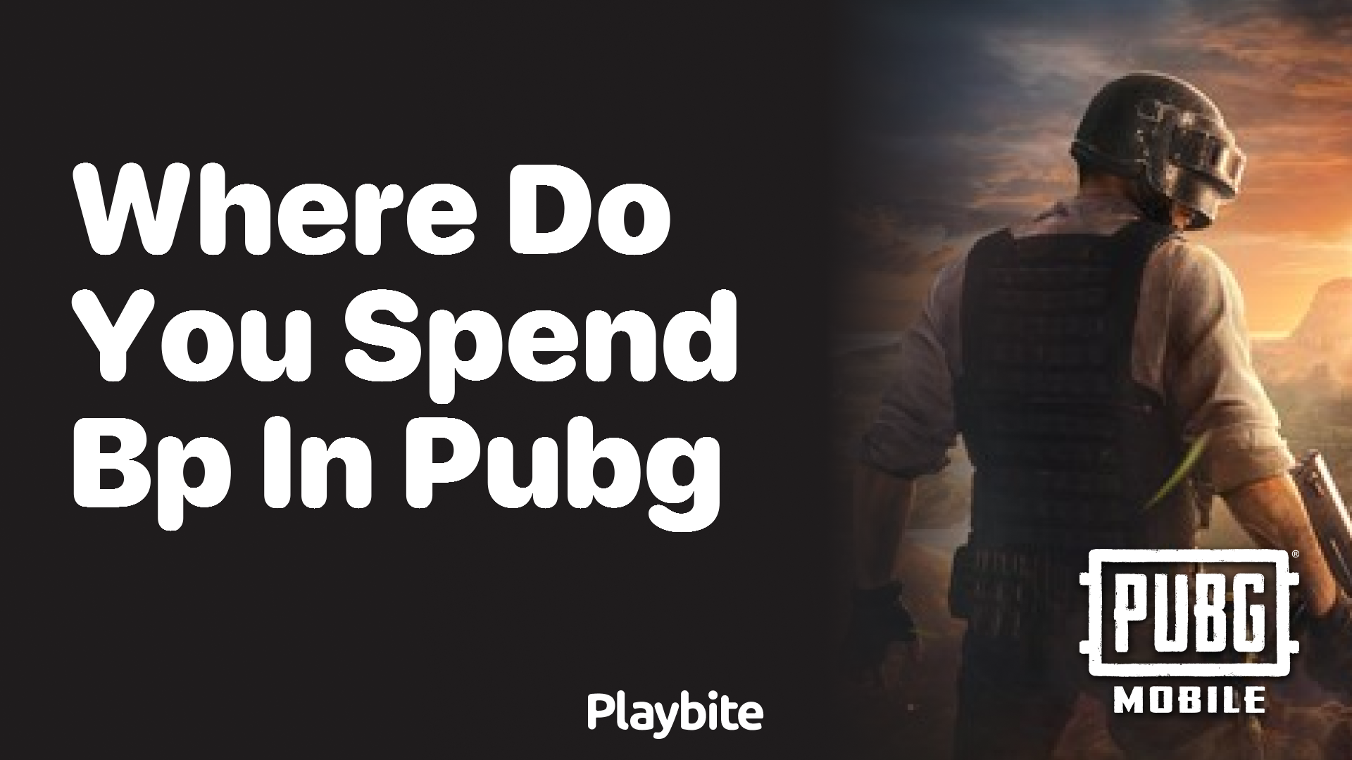 Where Do You Spend BP in PUBG Mobile?