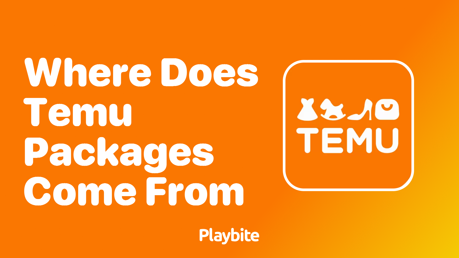 Where Do Temu Packages Come From? Unpacking the Mystery