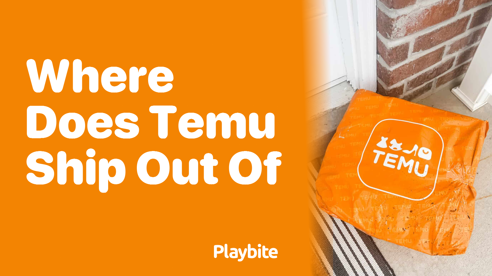 Where Does Temu Ship Products From?