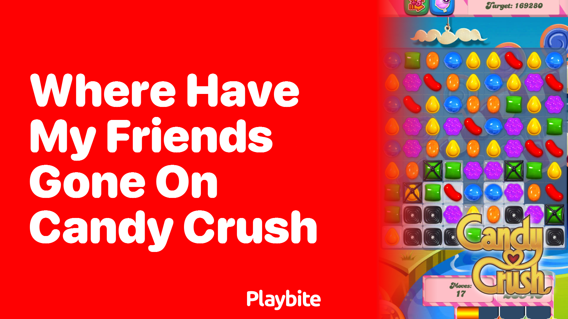 Where Have My Friends Gone on Candy Crush?