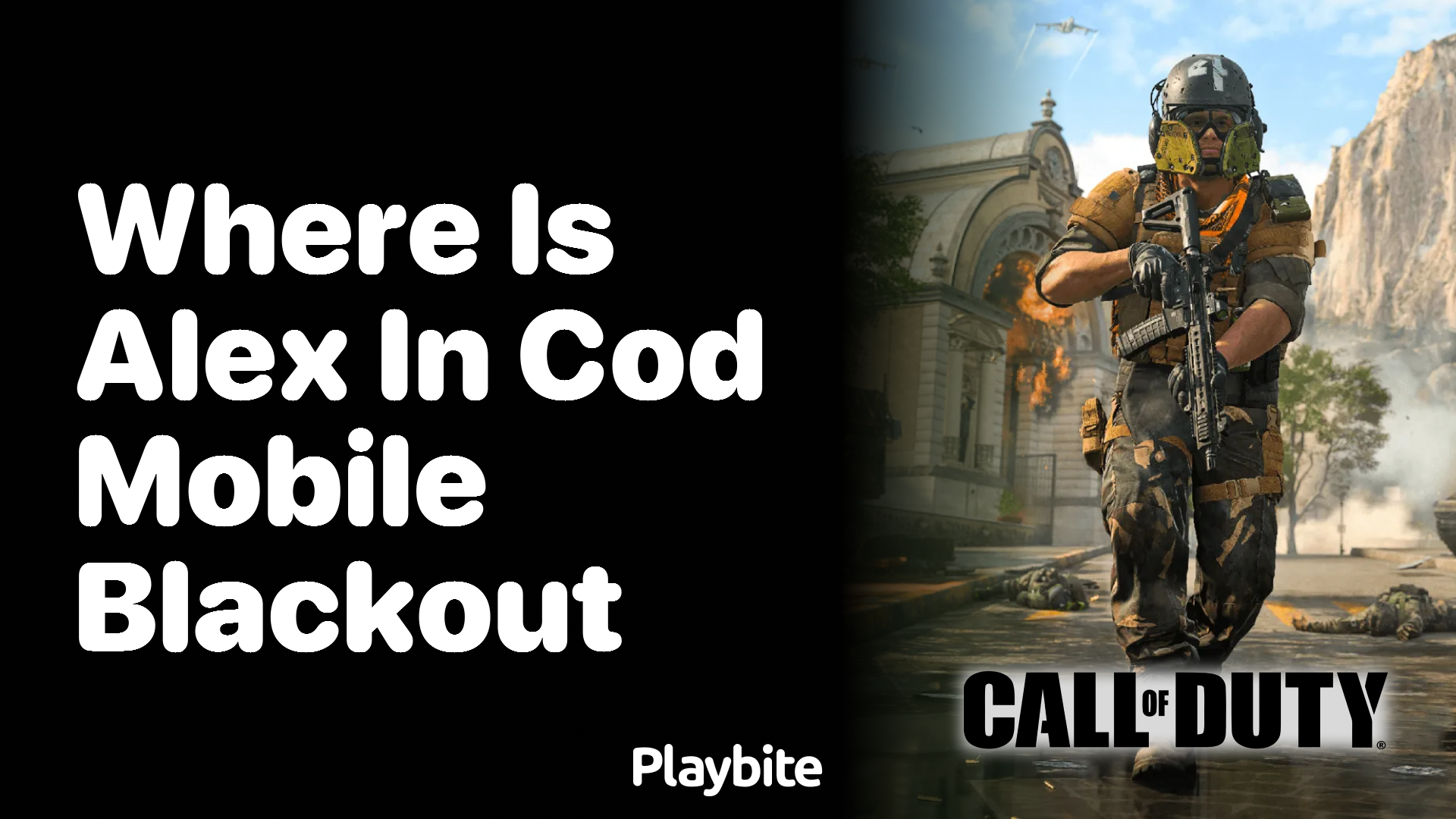 Where is Alex in CoD Mobile Blackout?