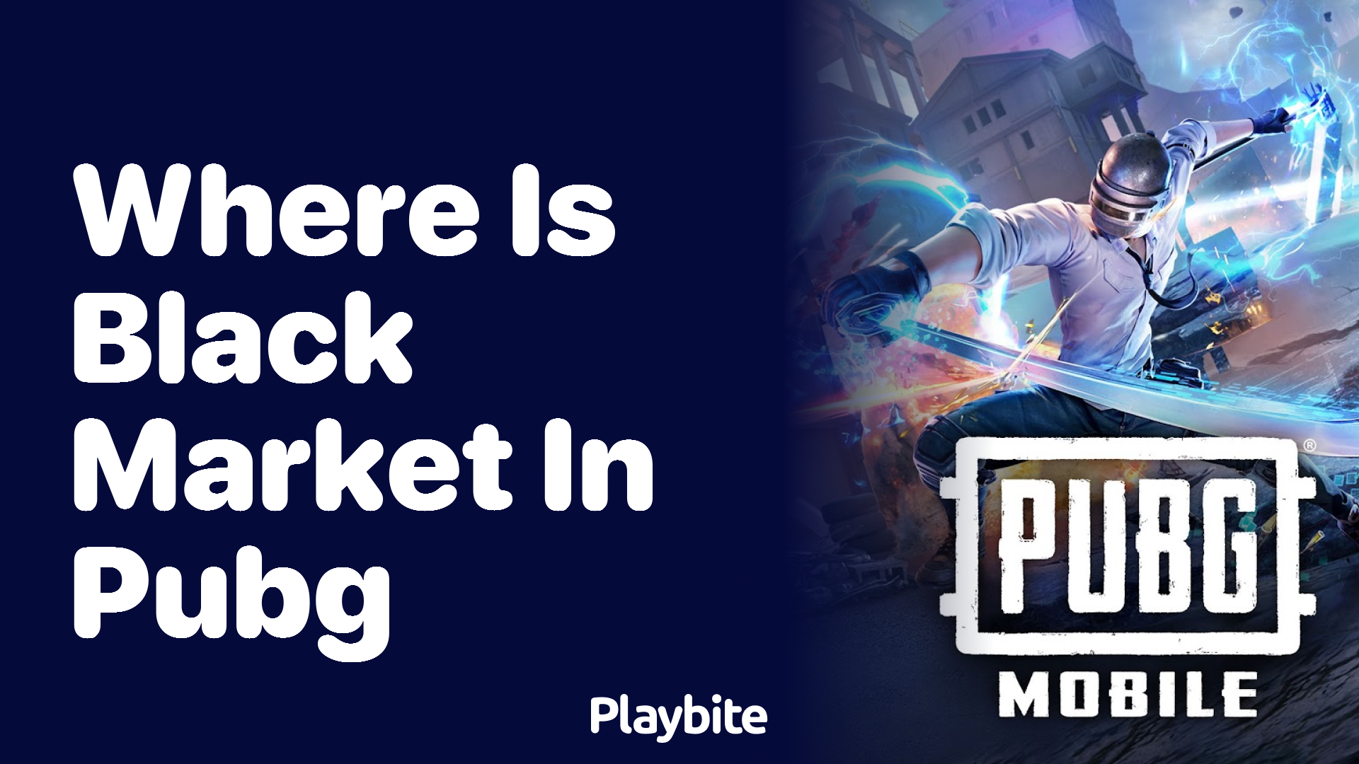 Where Is the Black Market in PUBG Mobile?