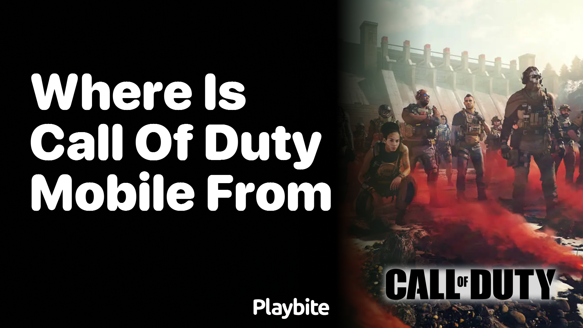 Where Is Call of Duty Mobile From? Unveiling the Origins