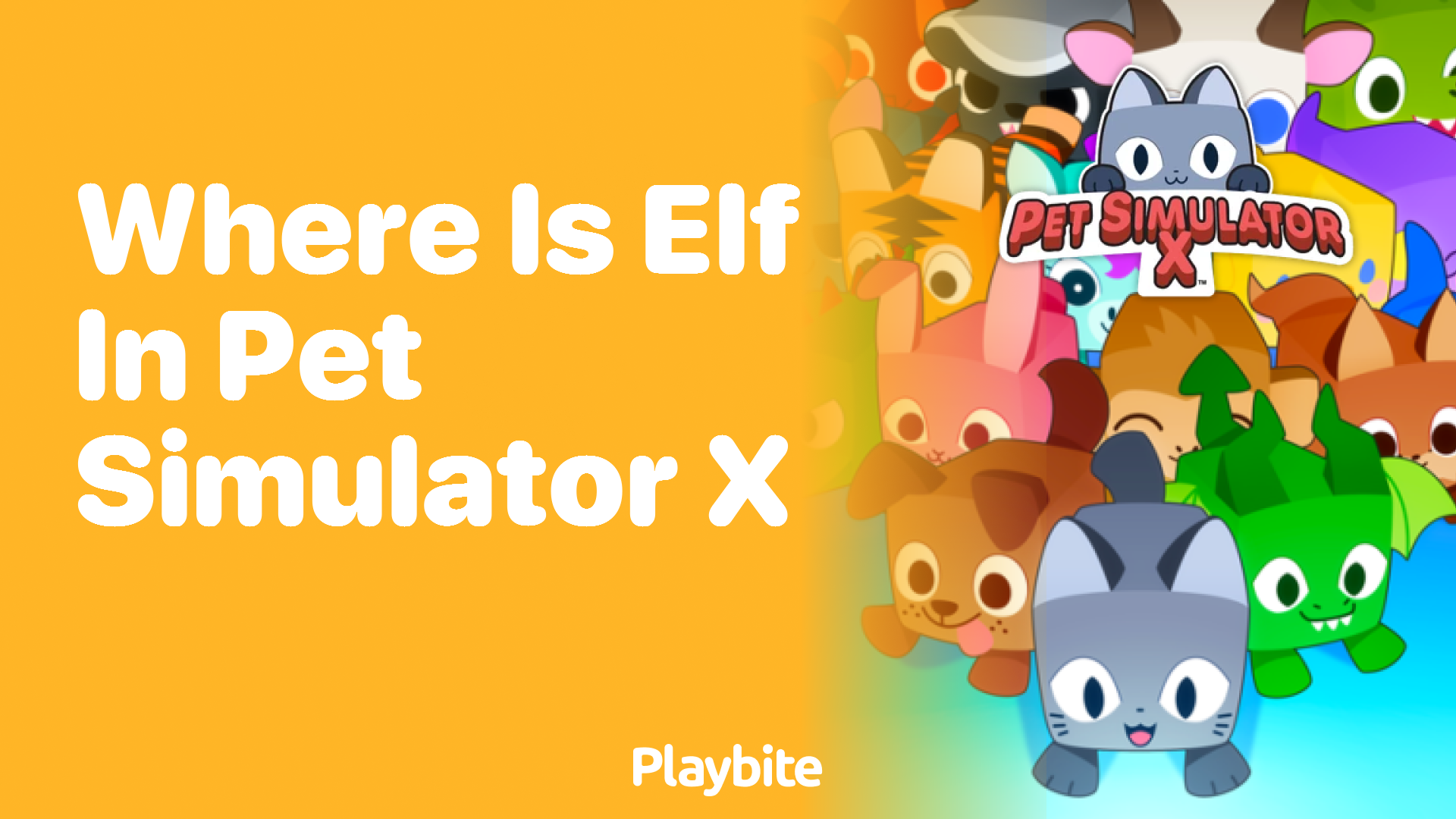 Where is Elf in Pet Simulator X?