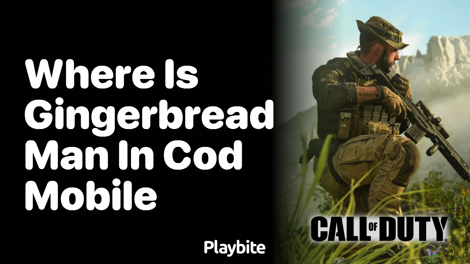 Where Is the Gingerbread Man in COD Mobile?