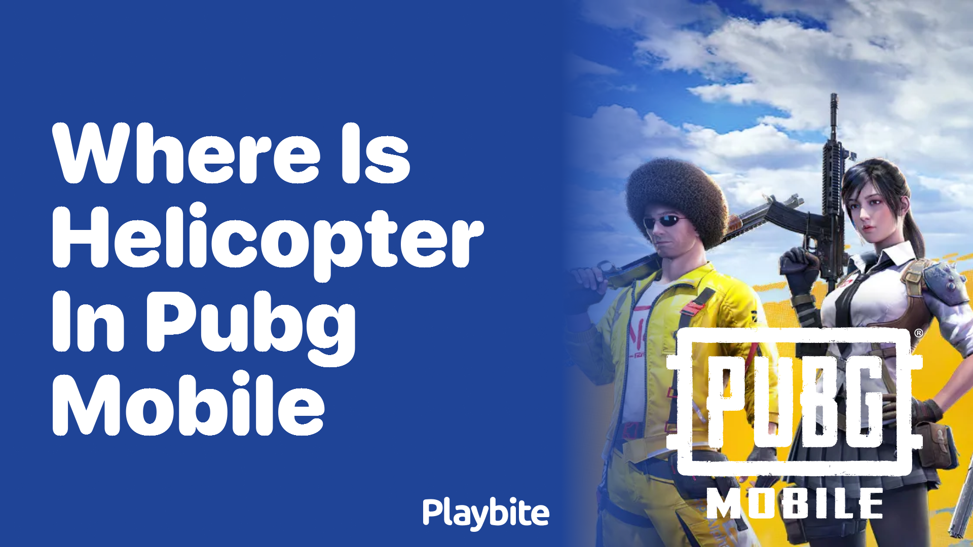 Where Can You Find a Helicopter in PUBG Mobile?