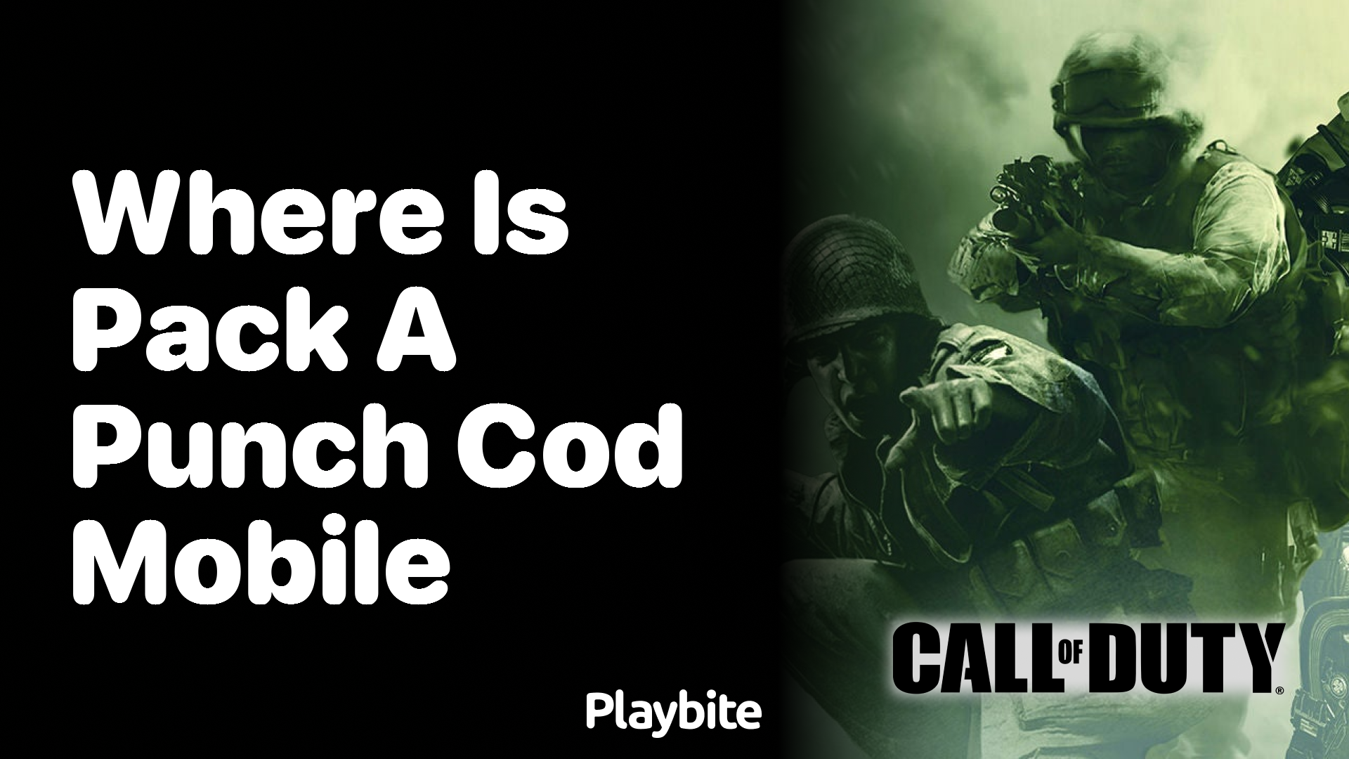 Where Is Pack-a-Punch in COD Mobile?