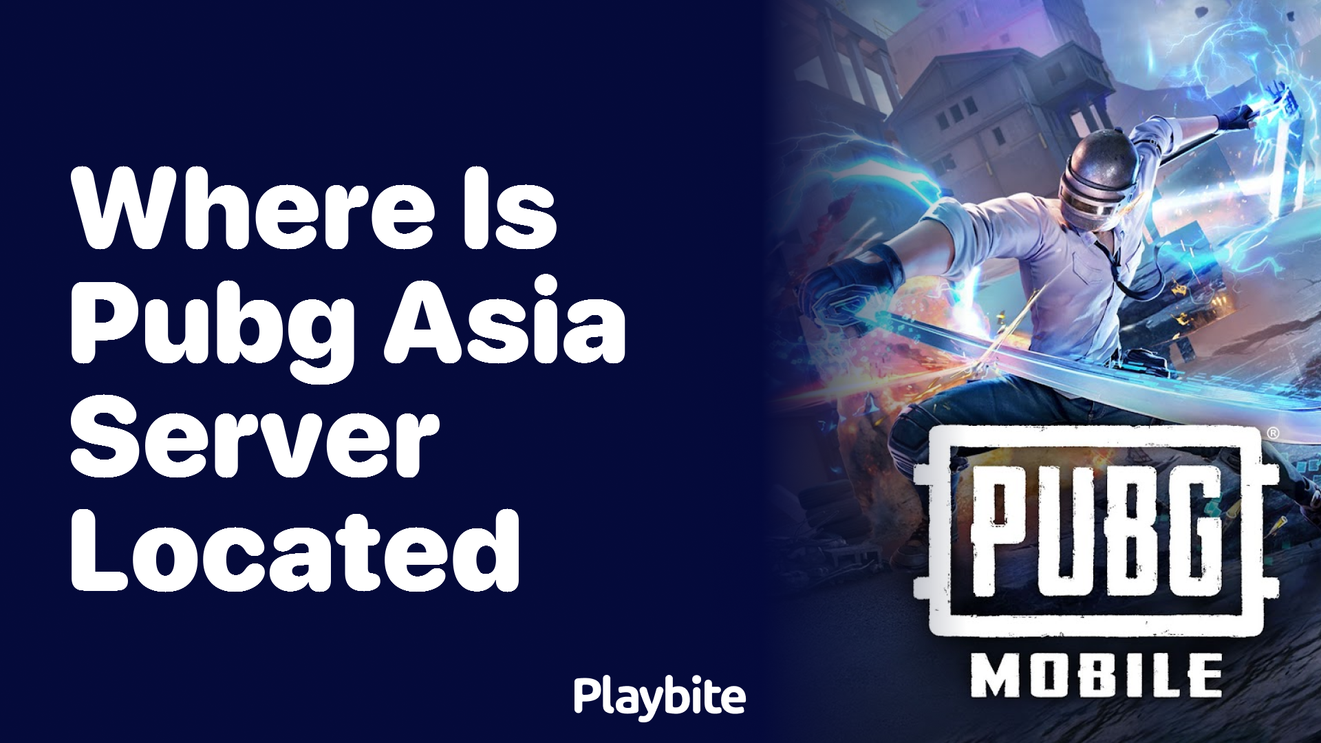 Where is the PUBG Asia Server Located?