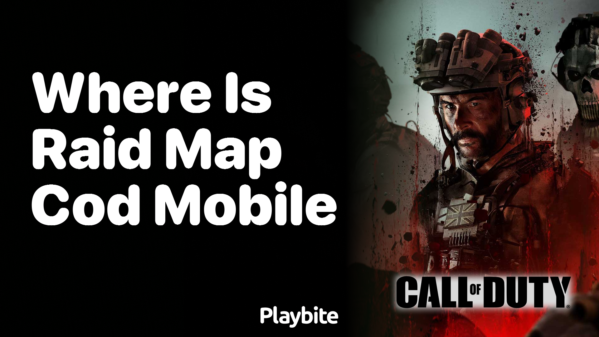 Where is the Raid Map in COD Mobile?