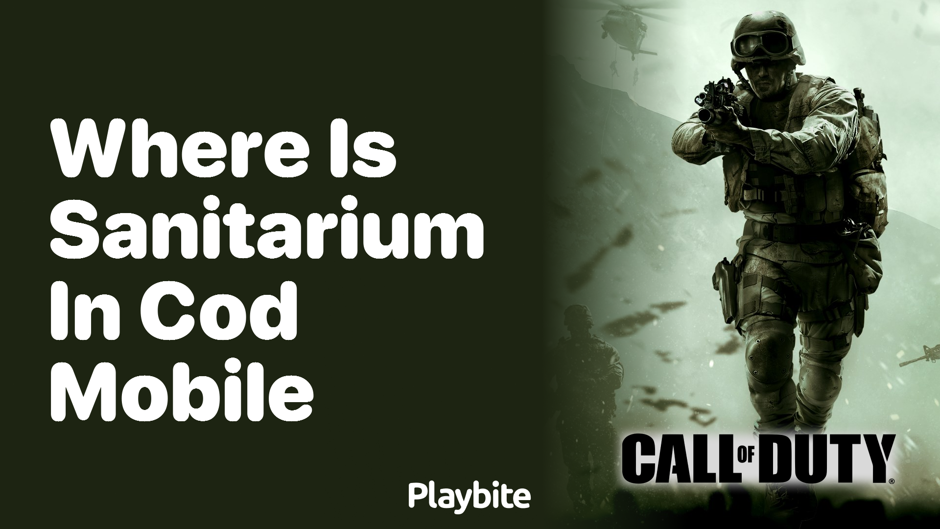 Where is Sanitarium in COD Mobile?