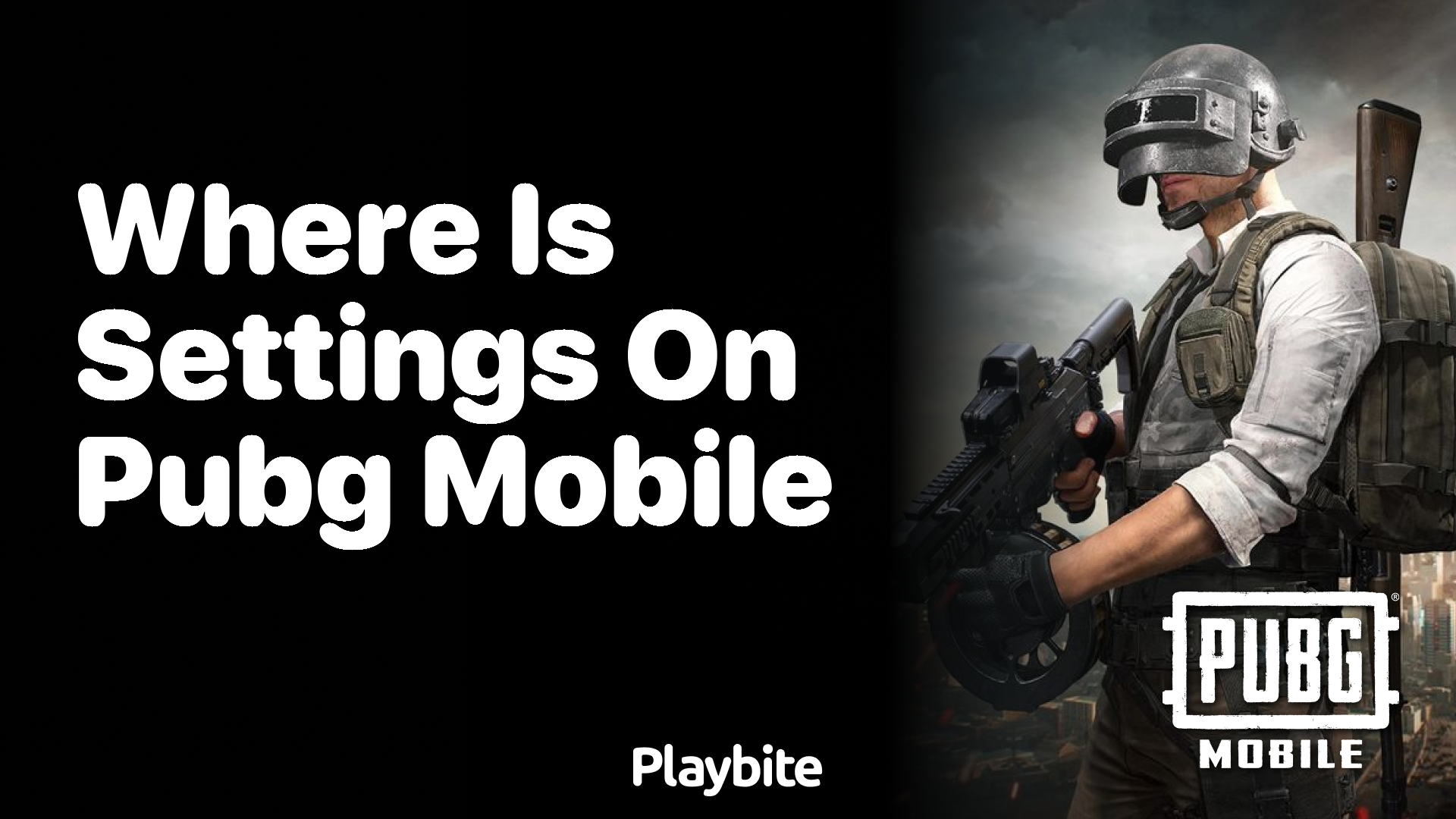 Where is Settings on PUBG Mobile?