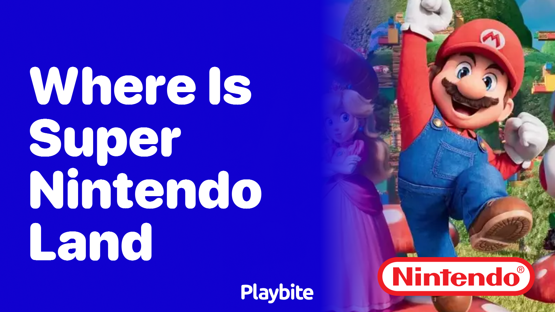 Where is Super Nintendo Land Located?