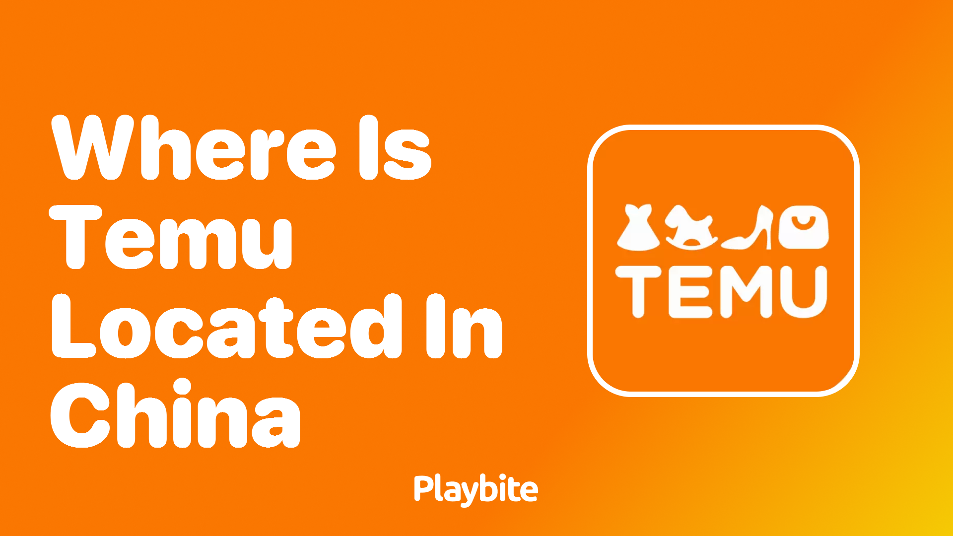 Where Is Temu Located in China?