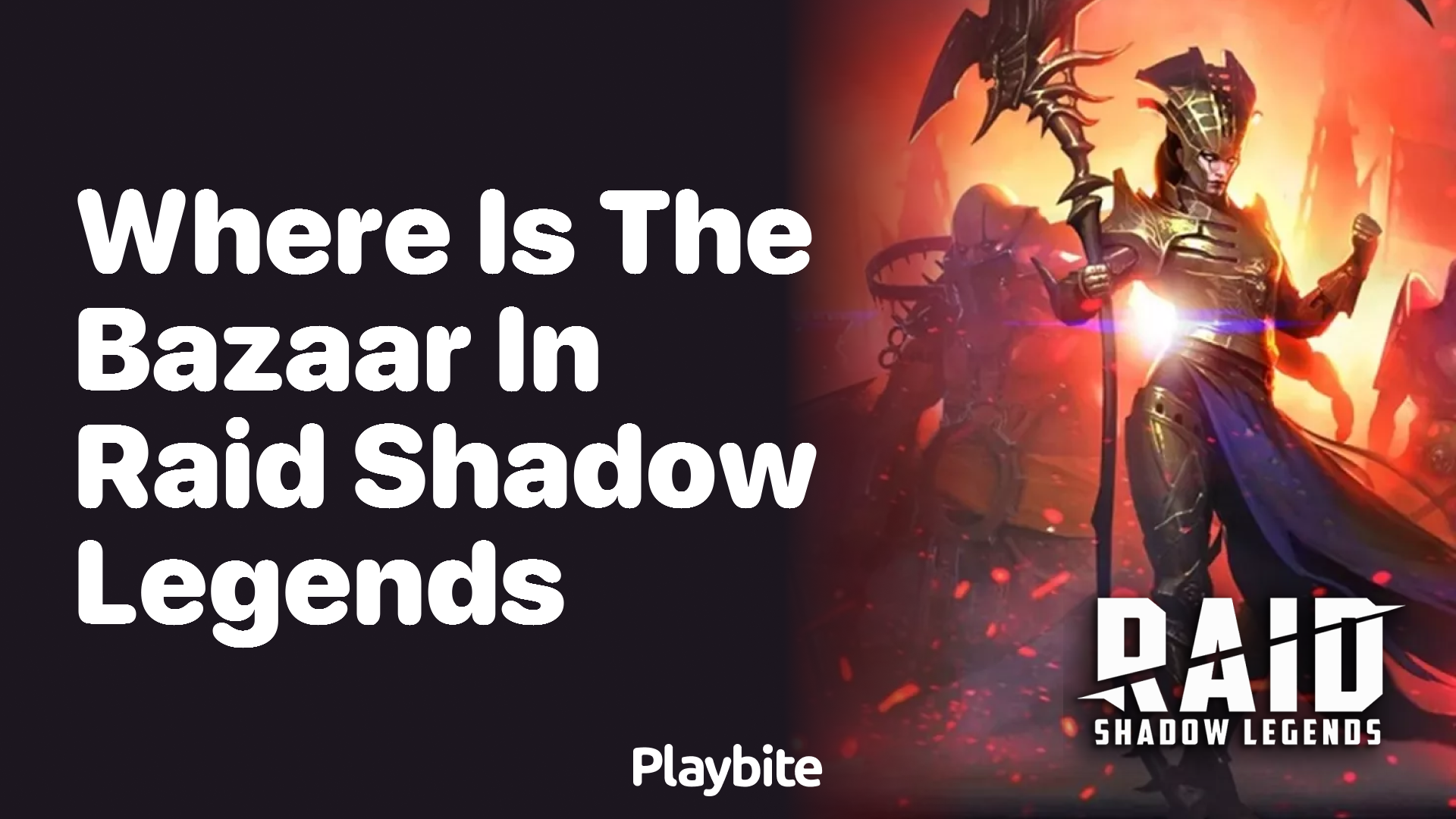 Unlocking the Mystery: Where is the Bazaar in Raid Shadow Legends?