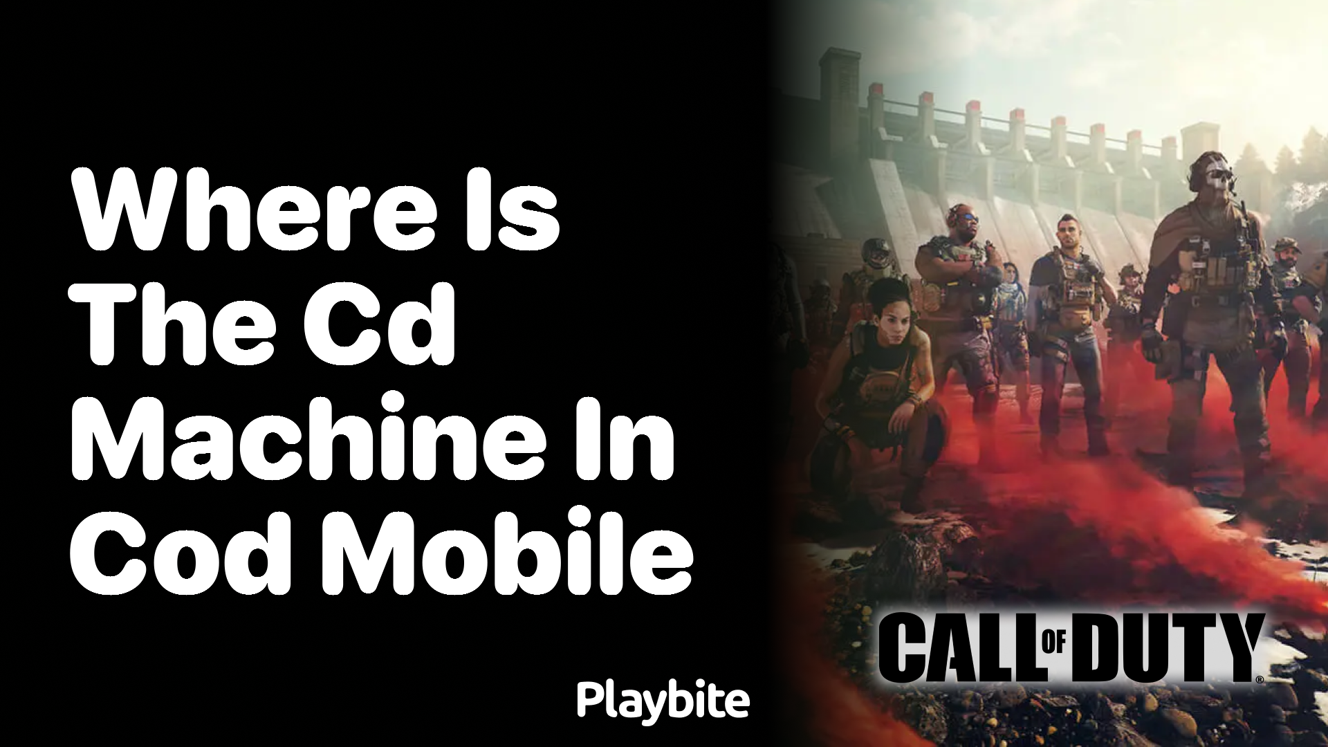 Where Is the CD Machine in CoD Mobile?