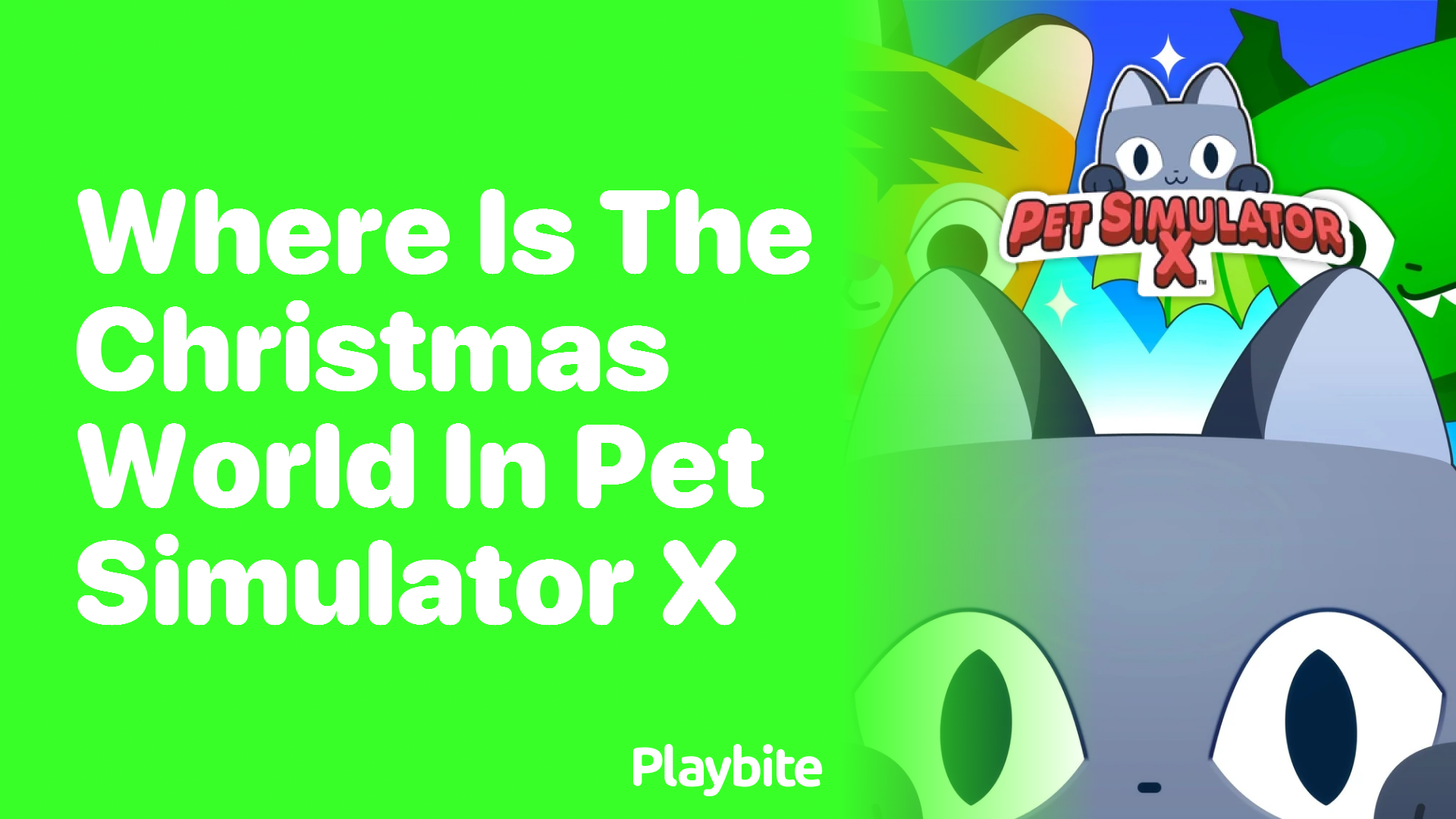 Exploring Pet Simulator X: Where is the Christmas World?