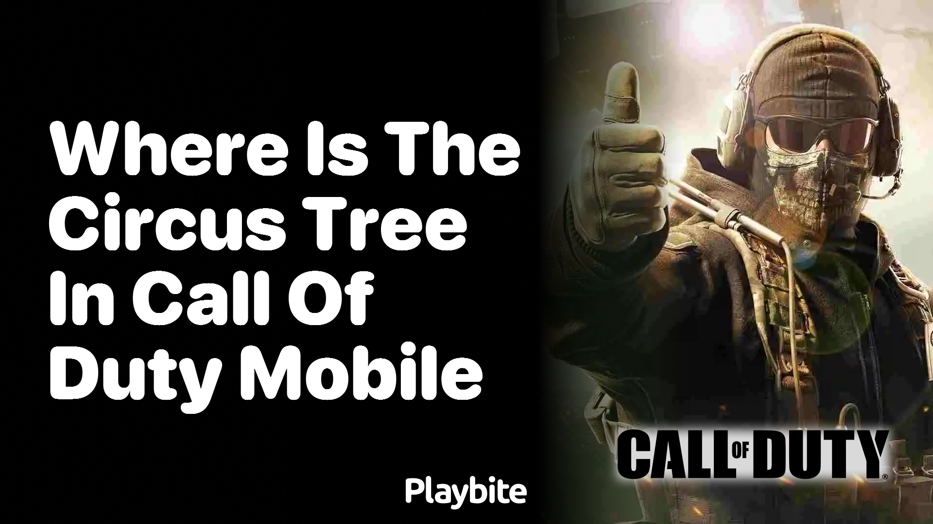 Where Is the Circus Tree in Call of Duty Mobile?