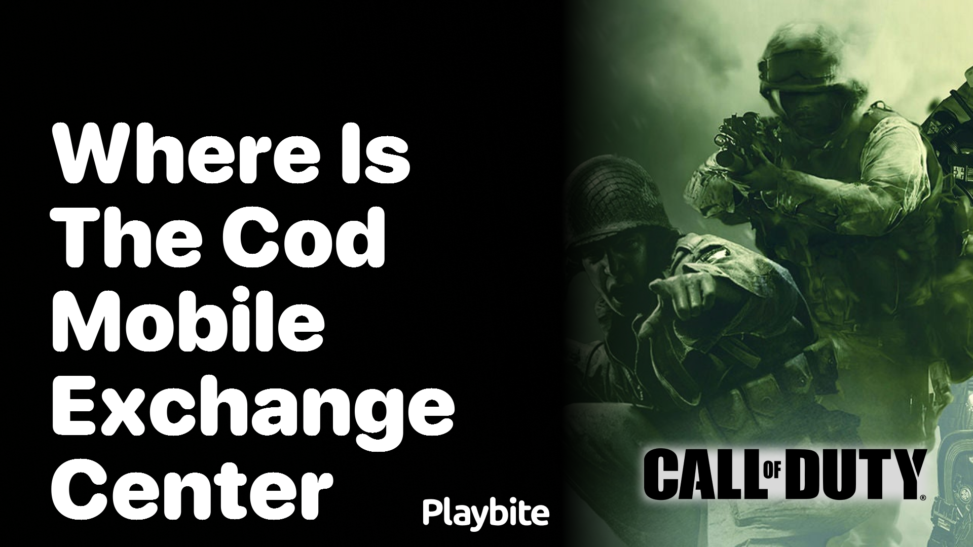 Where is the COD Mobile Exchange Center Located?